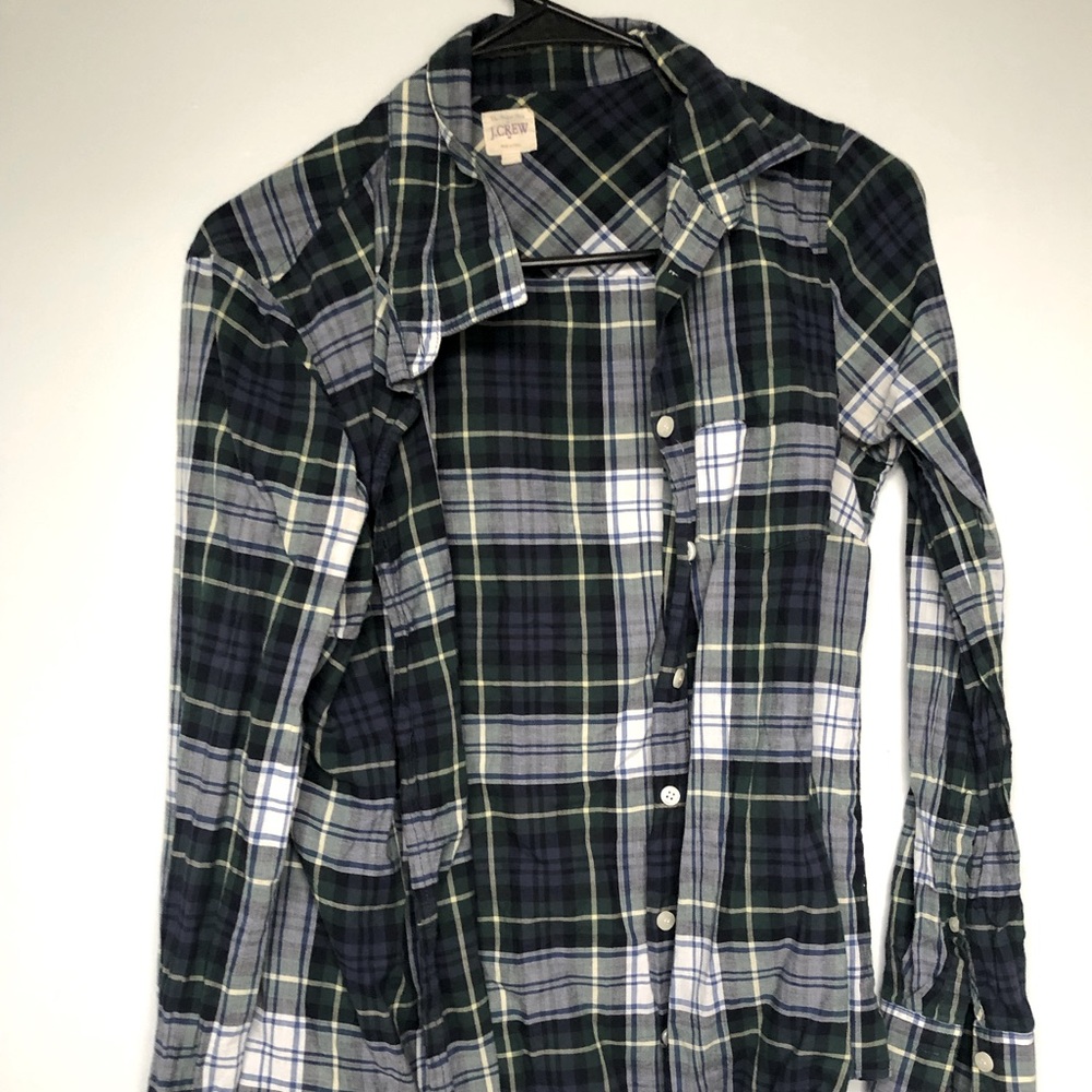 J.Crewl light flannel